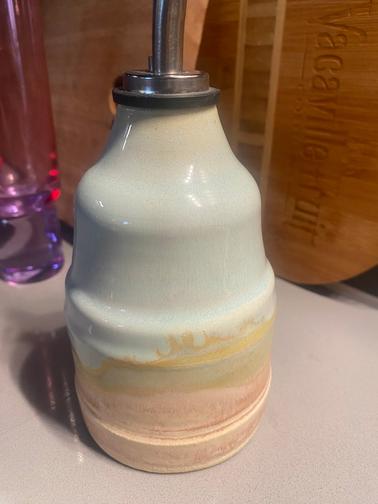 CERAMIC OLIVE OIL POURER 🫒✨